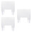 3Pcs Self Standing Transparent Sneeze Guard Board for Table Use 9
