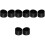 8Pcs Cylinder Rubber Eye Shields Black Microscope Eyepiece Cups 3