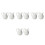 8Pcs Miniature White Ceramic Sauce Jug Milk Pitcher Mini Kitchen Props 3