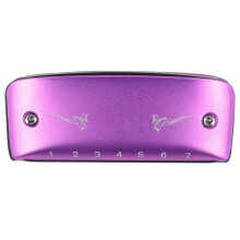 Compact Purple Harmonica for Adults Beginner Smooth Durable Sound