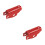 2Pcs Multi-Functional Red Iron Hydraulic Jack Handle Connector 7