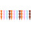36Pcs Assorted Color Fake Ice Cream Cone Props Realistic PVC Models 10