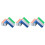 30Pcs Assorted Color Nail Art Polishing Blocks Durable Buffing Tools 7