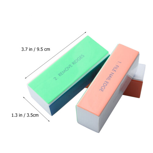 30Pcs Assorted Color Nail Art Polishing Blocks Durable Buffing Tools 1