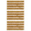 3Sets Durable Plastic Static Grass Strip Model Golden Landscape 8