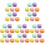 50Pcs Simulation Macaron Models PVC Assorted Colors Decorative Props 5