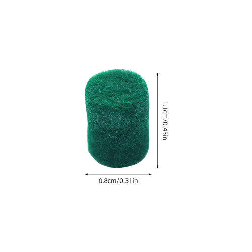 36Pcs Saxophone Felt Column Key Positioning Durable Green 2