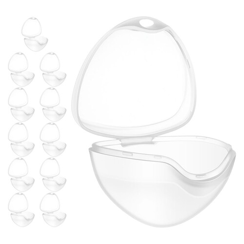 36Pcs Infant Pacifier Organizer Portable Clear Storage Box Durable 1