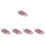 5Pcs Purple Artificial Ice PU Material Cute Home Decor 7