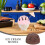 16Pcs Reusable Plastic Ice Cream Balls PVC Decorative Showcase Models 5