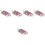 5Pcs Purple Artificial Ice PU Material Cute Home Decor 6