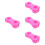 4Pcs Eva Swimming Boards Pink Kids Kick Board Pool Training Aid 8