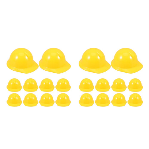 20Pcs Yellow Mini Plastic for Dolls Pets and Decorations 2