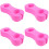 4Pcs Eva Swimming Boards Pink Kids Kick Board Pool Training Aid 7