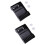 2Pcs Durable ABS Scissors Storage Box Hairdressing Tools Bracket Black 7
