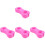 4Pcs Eva Swimming Boards Pink Kids Kick Board Pool Training Aid 4