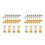 40Pcs Stable Base Spring Accessories for Shaking Head Doll Crafts 4