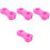 4Pcs Eva Swimming Boards Pink Kids Kick Board Pool Training Aid 5