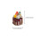 24Pcs Fake Dessert and Bread Models Assorted Colors Artificial Cake 11