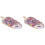 2Pcs Purple Simulated Popsicles Decoration Props Durable PU Material 3