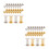 40Pcs Stable Base Spring Accessories for Shaking Head Doll Crafts 8