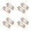 4Pcs Sturdy Wood Chicken Perches Khaki Chick Roosting Bars for Brooder 5