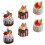 24Pcs Fake Dessert and Bread Models Assorted Colors Artificial Cake 2
