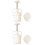 2Pcs White Hand Pressure Mold Strawberry Biscuit Cake Baking Maker 5