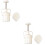 2Pcs White Hand Pressure Mold Strawberry Biscuit Cake Baking Maker 6