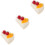 3Pcs Realistic Artificial Dessert Models Cake Photo Props 7