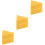 6Pcs Durable Resin Simulation Cheese Models Yellow Home Decors 7