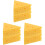 6Pcs Durable Resin Simulation Cheese Models Yellow Home Decors 4