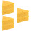 6Pcs Durable Resin Simulation Cheese Models Yellow Home Decors 9