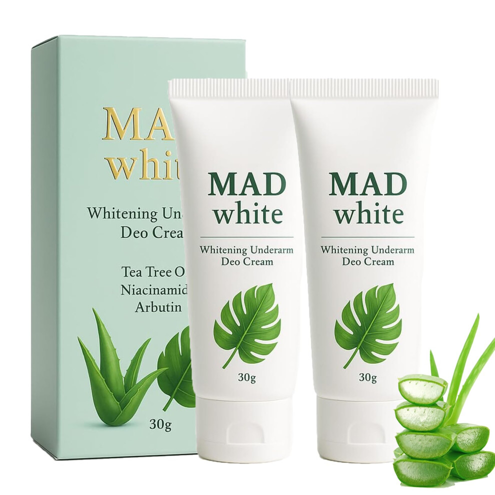 Cream Whitening Underarm 30G 2Pcs, Gentle Brightening And Moisturizing For Underarms Knees Elbows