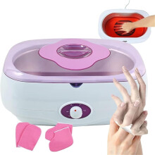 Paraffin Wax Bath for Hands and Feet, 4L Large Capacity Warmer with Fast Melting and Precise Temperature Control, Pink