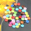 100pcs 8mm Mixed Color Round Shape Resin Buttons Sewing Accessories 3