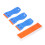 Hanging Design Plastic Razor Blade Scraper Ergonomic Curved Handle Strong Construction Lightweight Pocket Sized Multi Purpose Cleaning Scraper Tool 7
