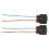 Headlight Bulb Socket Wiring Connector Adapter 90980 11659 for RX300 RX400H 7