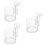 3Pièces Transparent De Nourrissage Accessoire Aquarium 7