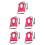 5Pièces Gilet Natation Enfant PVC Ajustable 9