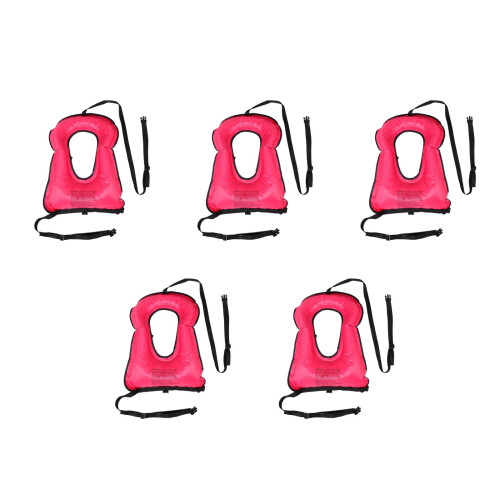 5Pièces Gilet Natation Enfant PVC Ajustable 2