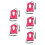 5Pièces Gilet Natation Enfant PVC Ajustable 5