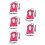5Pièces Gilet Natation Enfant PVC Ajustable 7