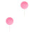 2Pièces Ornements Rose Simulation Résistante Photographie 4