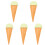 5Pièces Accessoire Glace Simulée Prop Photo Décoratif 2