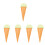 5Pièces Accessoire Glace Simulée Prop Photo Décoratif 5