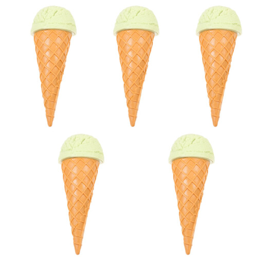 5Pièces Accessoire Glace Simulée Prop Photo Décoratif 2