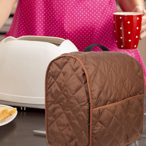 Housse Pour Grille-Pain En Polyester Café Résistante À L'usure 1