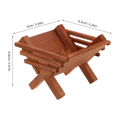 2Pièces De En Bois Ornement De Noël 1