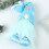 Blue Home Gnome Snowflake Plush Doll 1 Piece 6